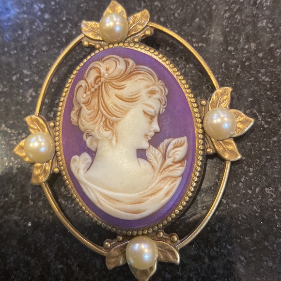 Stunning Vintage Hidden Heart Brooch Pin - Picture 3 of 3